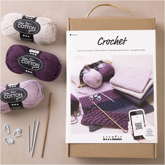 Creativ Company Læringssett Heklekunst
