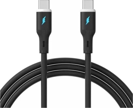 Usb-Kabel Akyga Usb-C Til Usb-A 1 M Svart Ak-Usb-67