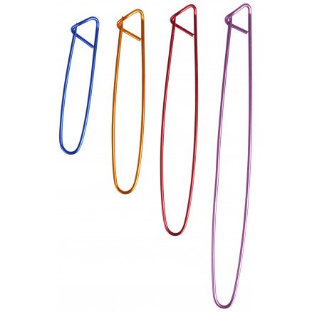 Infinity Hearts maskeholder i aluminium 9 20 cm 4 stk