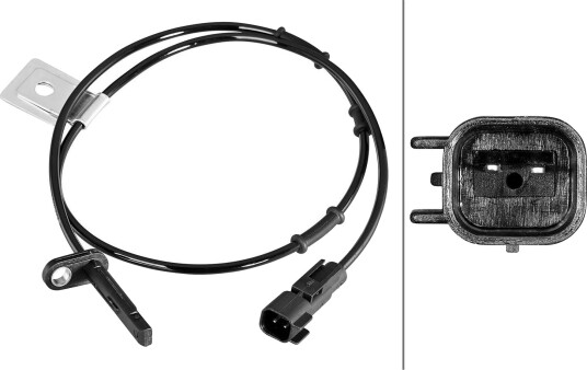 HELLA 6PU 358 218 591 Sensor ABS