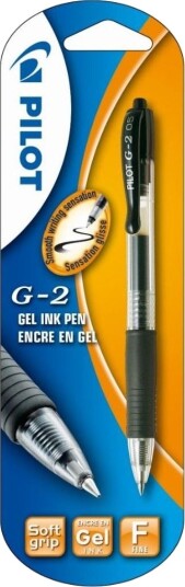 Pilot G2 Gelpenn Sort 0,5 Pilot