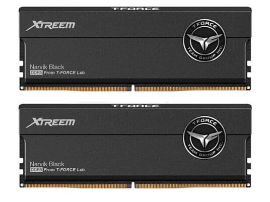 Team Group T-Force XTREEM DDR5-8000 - 48GB - CL38 - Dual Channel (2 pcs) - Intel XMP - Svart Team Group T-Force XTREEM DDR5-8000 - 48GB - CL38 - Dual Channel (2 pcs) - Intel XMP - Svart