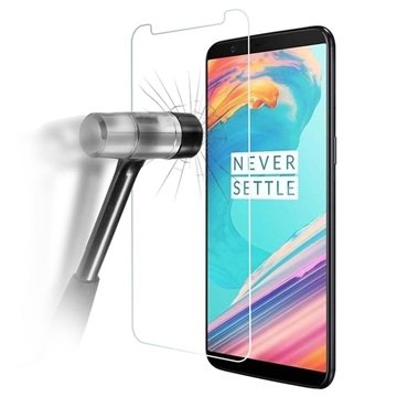 OnePlus 5T Beskyttelsesglass 0.3mm, 9H Kristallklar