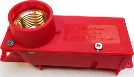 Sanitær koblingsboks modell 3 15mm