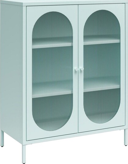 Medisinskap Loft24 Skap Luna 80x40x102 cm, himmelblå Light Blue,Blå -