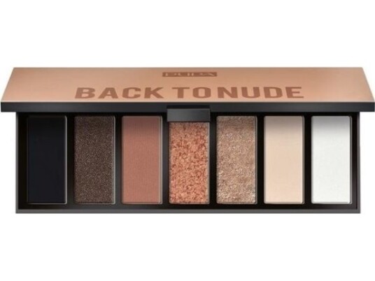 Pupa_Makeup Stories Compact Eyeshadow Palette Paleta Øyenskygge 001 Back To Nude 13,3G