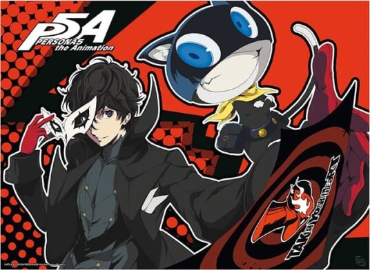 GB Eye Persona 5 Chibi plakat Joker & Mona