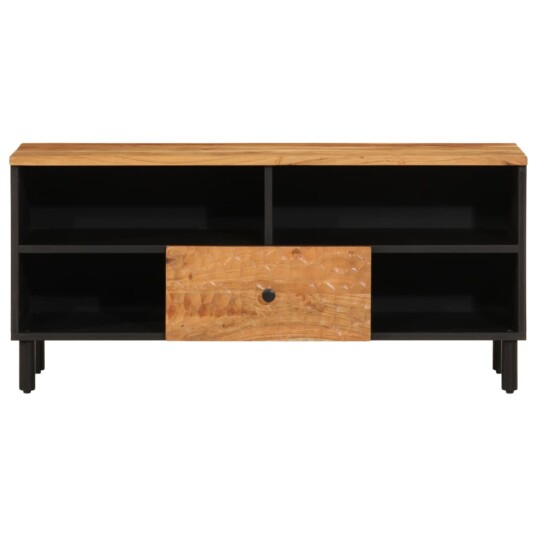 vidaXL TV-benk 100x33x46 cm heltre akasie 8720845422899