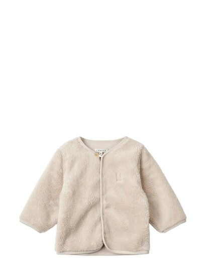 Liewood Benoit Baby Pile Jacket Cream 86