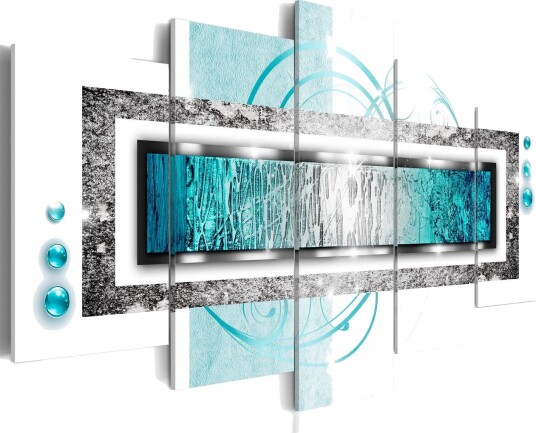 Bilde Turquoise Blizzard 100x50 Artgeist sp. z o. o.