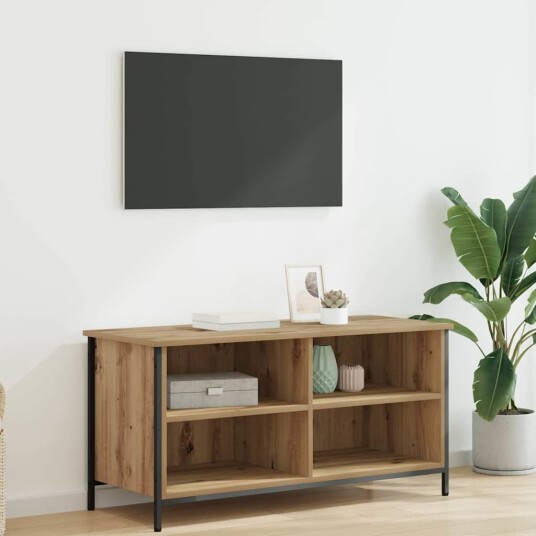 TV skap Artisan Eik 100 x 40 x 50 cm Konstruert tre TV skap Artisan Eik 100 x 40 x 50 cm Konstruert tre