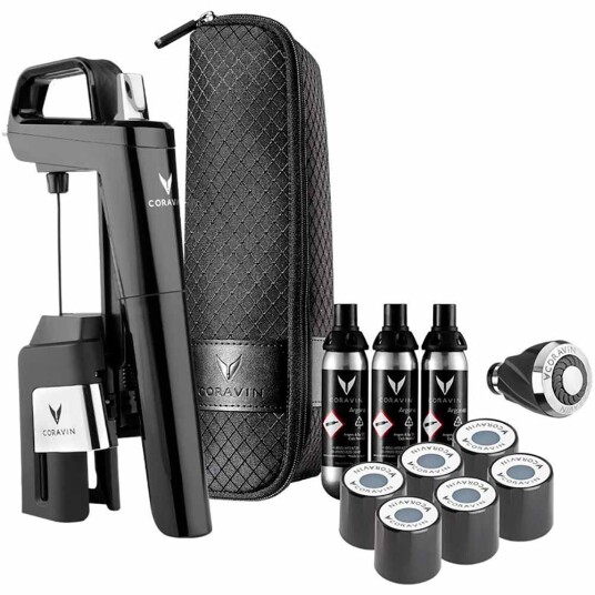 Coravin Timeless Six+ Piano Black inkl. 3 patroner Coravin Timeless Six+ Piano Black inkl. 3 patroner