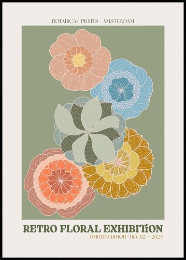 Blooming Nostalgia Plakat Plakat / 40x50cm Blooming Nostalgia Plakat Plakat / 40x50cm