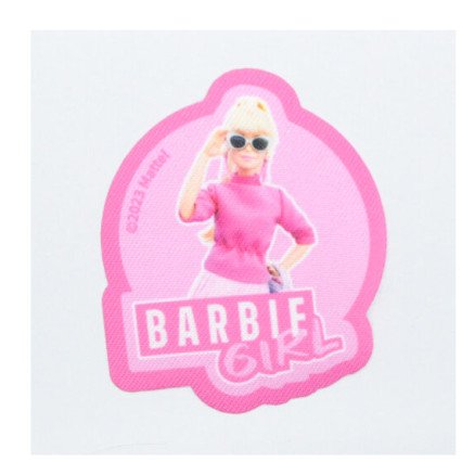 Vj Green Strykeklistremerke Barbie Girl 6 x 7 cm Vj Green Strykeklistremerke Barbie Girl 6 x 7 cm
