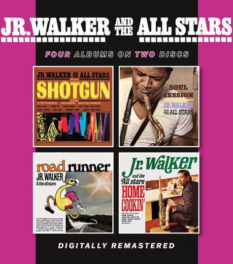 Jr. Walker & The All Stars Shotgun / Soul Session / Road Runner / Home Cookin’ CD Jr. Walker & The All Stars Shotgun / Soul Session / Road Runner / Home Cookin’ CD