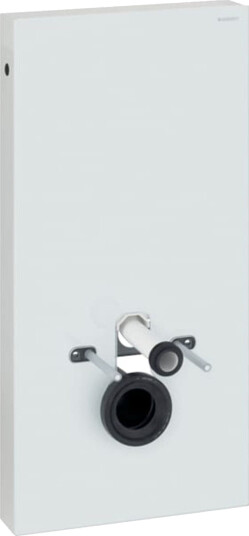 Geberit Monolith Modul, 101 cm Til vegghengt toalett, Hvitt glass