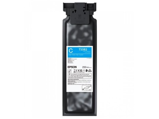 Epson T55b2 250 Ml Cyan Original Blekkpatron For Surecolor F1000