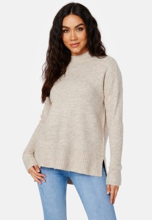 VERO MODA Lefile Oversize Boxy Blouse Birch Detail:W. MELA XL