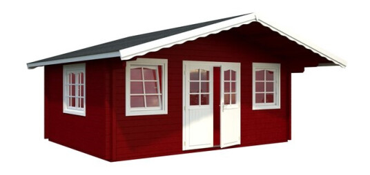 Palmako Anneks helena 18,6 19,9 m2. 70 mm laft