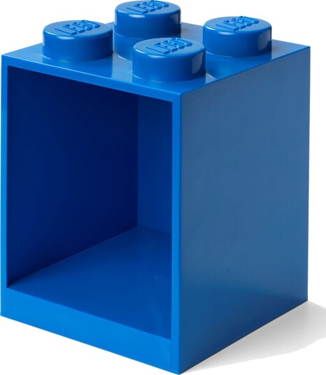 Lego Blå Klossehylle Med Fire Knotter