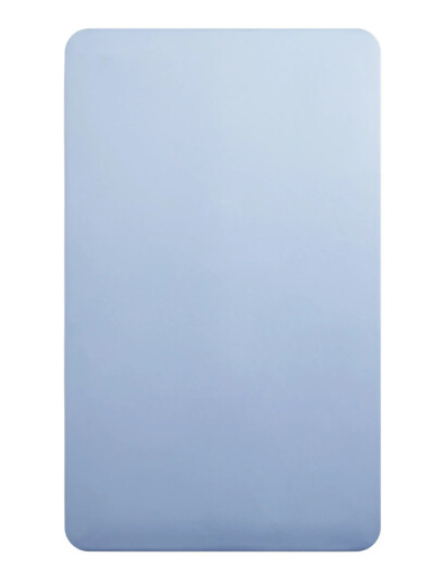 MAGNIBERG Mother Sateen Fitted Sheet   Blue   180X 200X 40CM