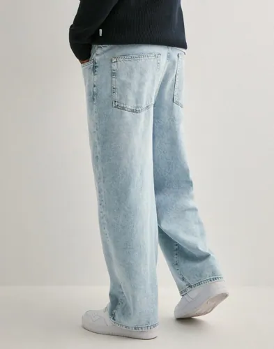 Only & Sons  Onscarl Balloon Lb 2615 Tai Dnm Noo Loose fit jeans Blå