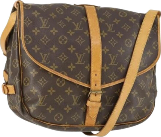 Louis Vuitton Vintage Dame Brun