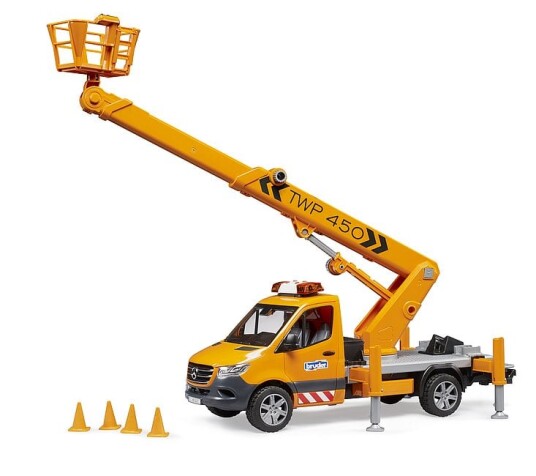 Bruder MB Sprinter with working platform LS module