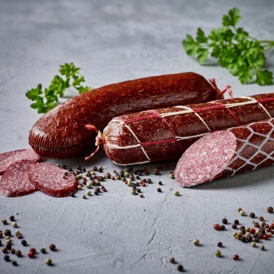 Spekepølseblanding med Rødvin 310g Spekepølseblanding med Rødvin 310g