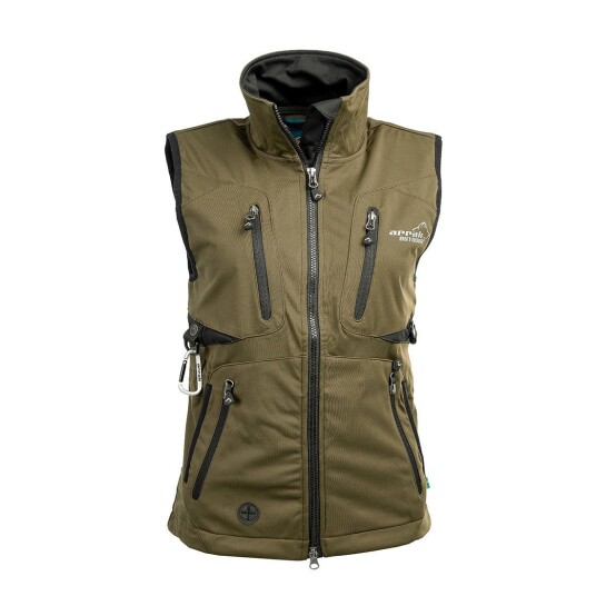 Arrak Outdoor Softshellvest Acadia W Olive 4XL
