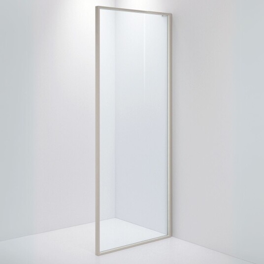 INR Iconic Nordic Rooms Dusjvegg Edge 20 900 mm / Stone Klart Glass