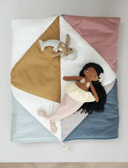 Fabelab Doll - Mermaid - Corali - Multi/patterned - ONE SIZE