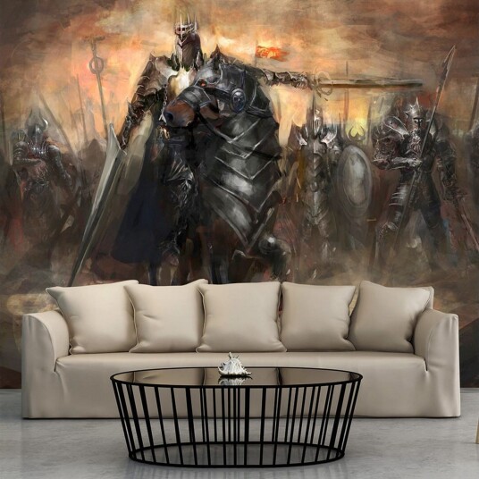 Fototapet Black Rider 300x210 - Finnes i flere størrelser