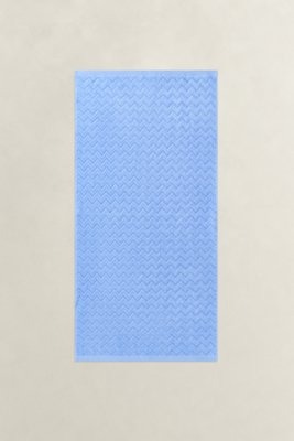 Jacquard fiskebensmønster håndkle 70x140cm HYDRANGEA BLUE 70x140
