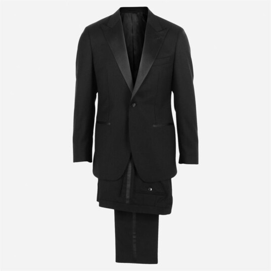 Atelier Munro Tuxedo Peak Collar - Black