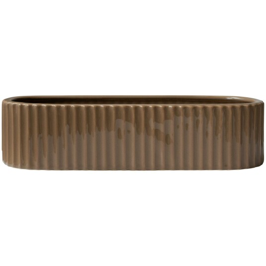 Dbkd Stripe Adventslysestake 30 cm Nougat Dbkd Stripe Adventslysestake 30 cm Nougat