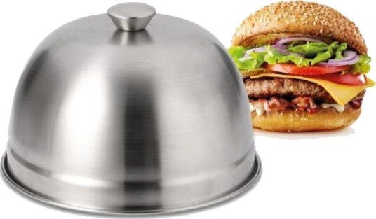 WEIS Smeltekopp eller hamburgerlokk i stål ø21cm