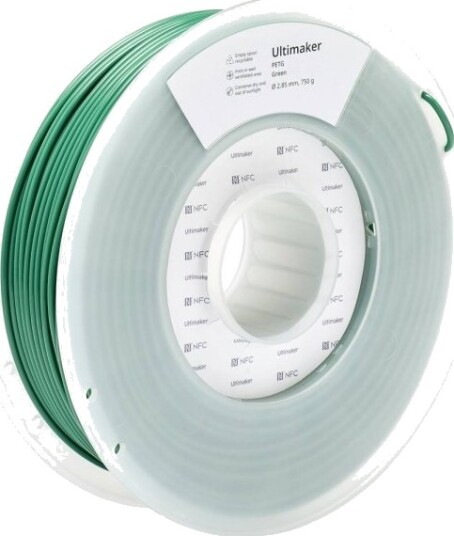 Ultimaker PETG Filament 2.85 mm 750 g Grønn