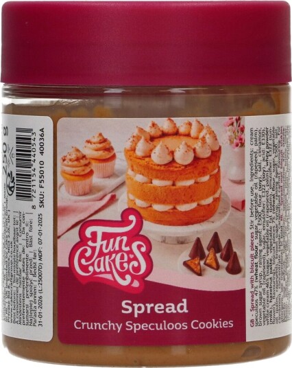 Funcakes Spreads Sprø Speculooskrem 250g