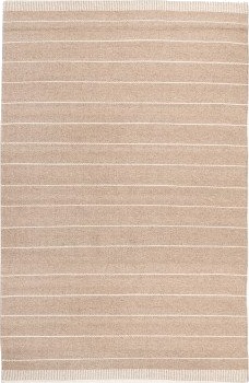 Kilands Ikast beige håndvevd ullteppe