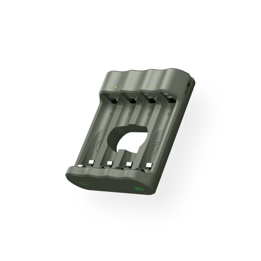 GP B441 Oppladbar Batterilader for NiMH - USB Svart