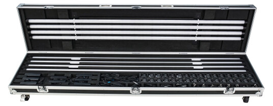 Nanlite PavoTube II 60X - 8 Light Kit 220cm Led Lys Med flightcase