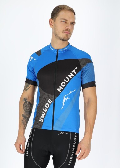 Swedemount Giro Bike Tee Black/Blue 2xl Sykkeltrøye Kort Arm