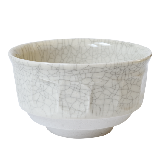 Jars Céramistes Dashi skål 60 cl Quartz Craquelé