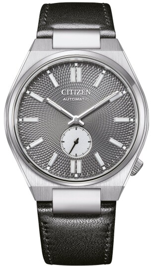 Citizen Herreklokke NK5010 01H Tsuyosa Collection Grå/Lær Ø40 mm Citizen Herreklokke NK5010 01H Tsuyosa Collection Grå/Lær Ø40 mm