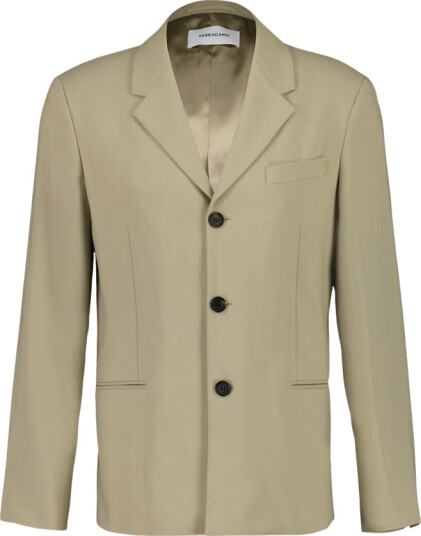 Ferragamo Herre Jakker Beige L,