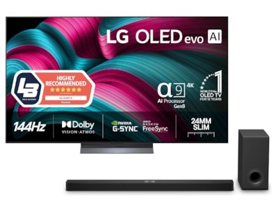 LG 65" C5 AI 4K OLED Smart TV 2025 Bundle LG 65" C5 AI 4K OLED Smart TV 2025 Bundle