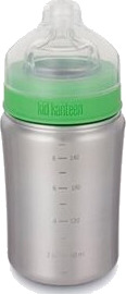 Klean Kanteen 267ml Kid Kanteen® Baby Bottle (w/Medium Flow Nipple)