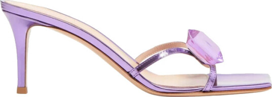 Gianvito Rossi Dame Sko Lilla 37 1/2 EU,