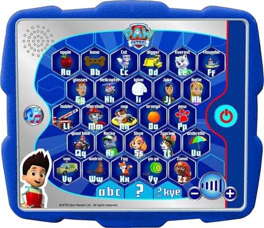 Paw Patrol Ryders Alphabet Pad DK/SE/NO Paw Patrol Ryders Alphabet Pad DK/SE/NO